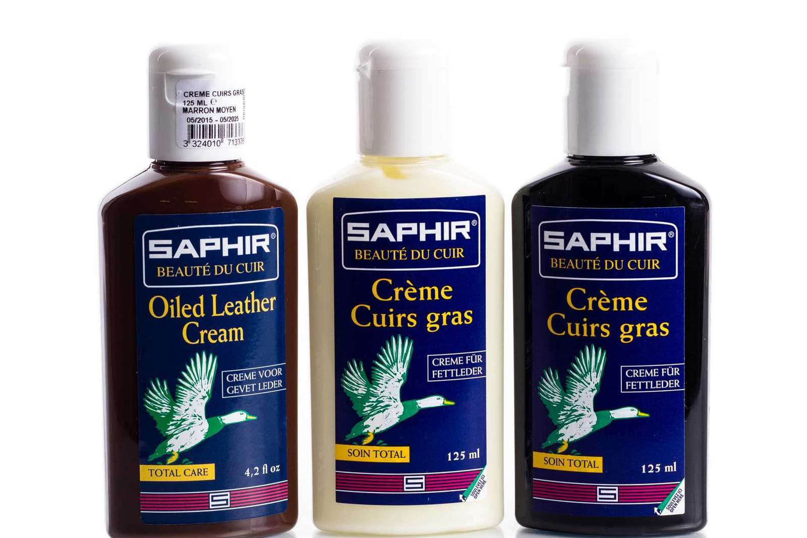 Saphir Médaille d'Or Oiled Leather cream — The Shoe Care Shop