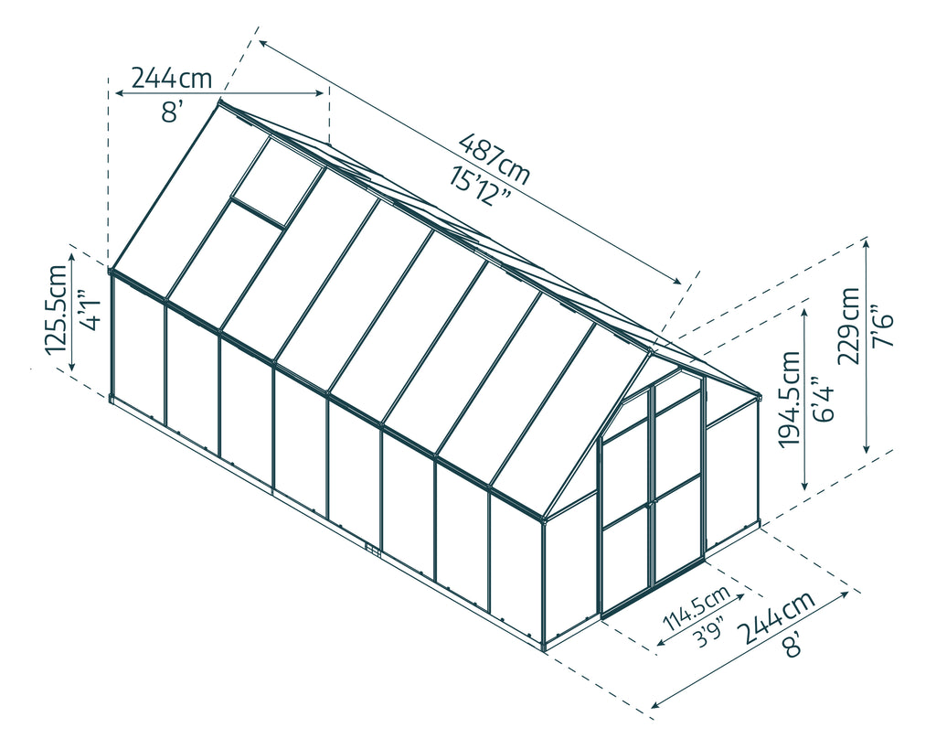 Palram-Canopia_Greenhouses_Essence_8x16_Silver_Dimensions