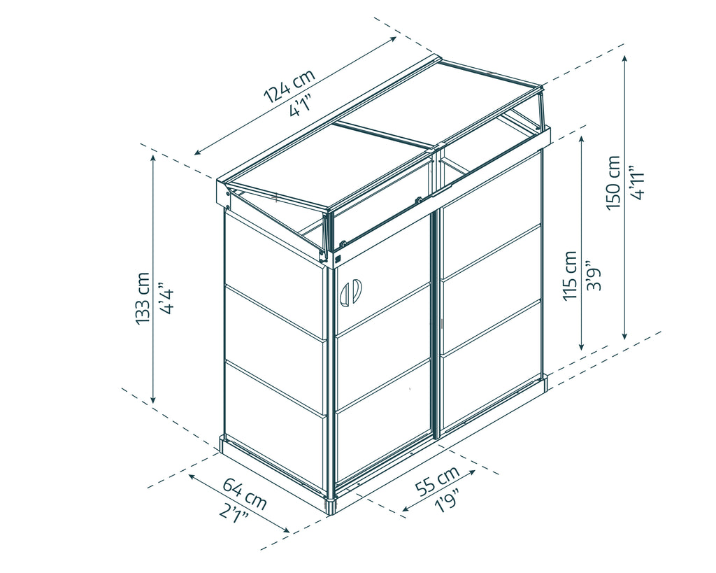 Palram_Greenhouses_Ivy_Dimensions