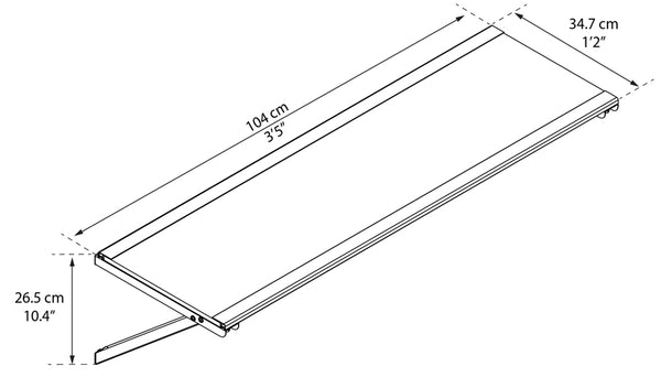 Palram Yukon® Shelf Kit - Canada Greenhouse Kits