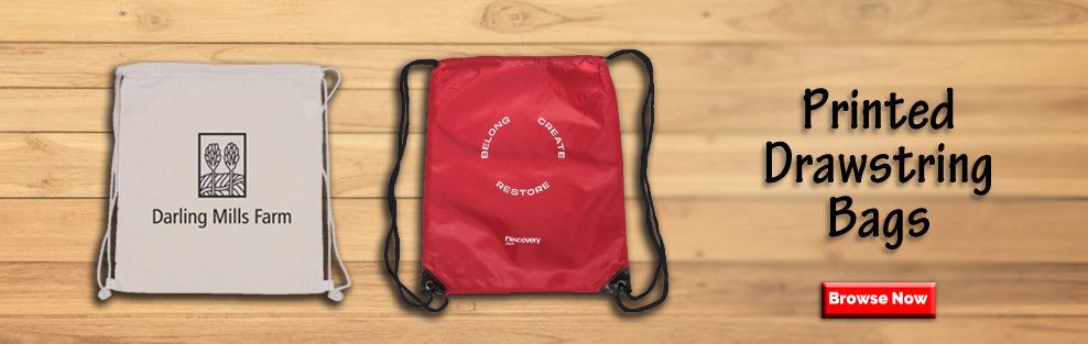 Personalised Drawstring Bags Bulk