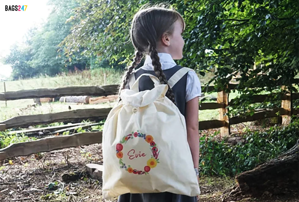 Drawstring Library Bags