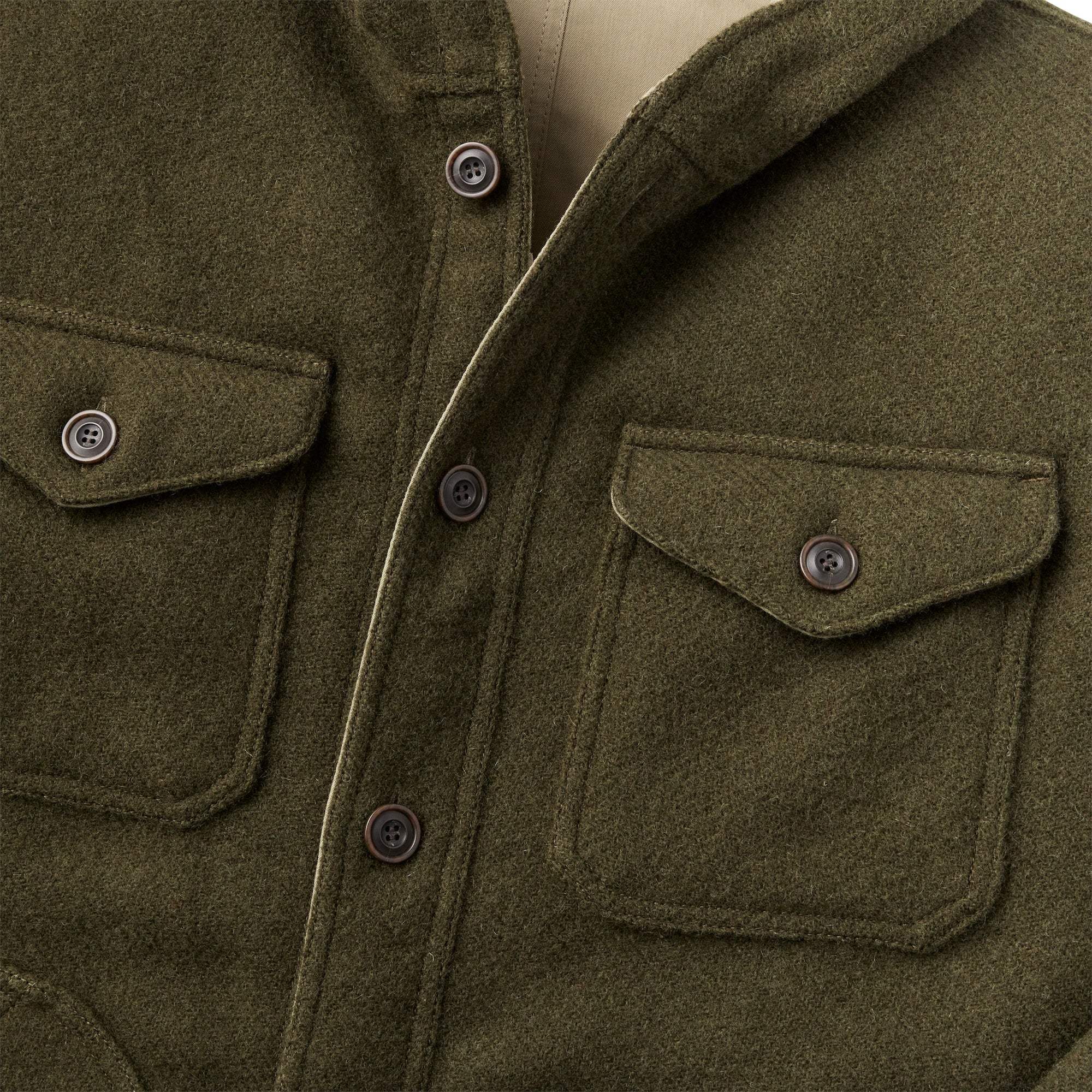 Filson Jakki - Snohomish Reversible Jacket - McKinley Olive ...