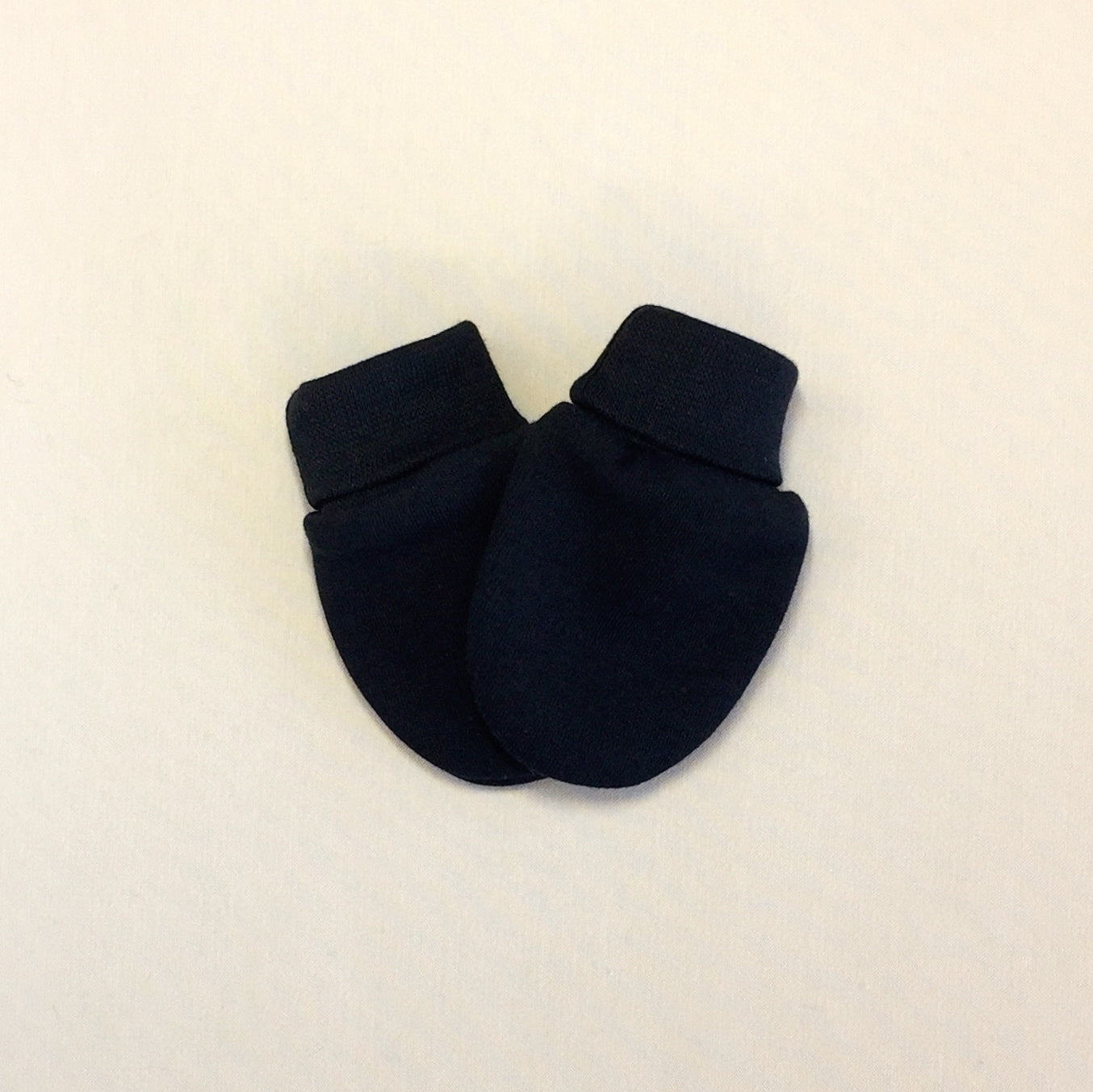 black newborn mittens