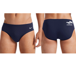 Nike Hydrastrong Solid Brief (Navy) with Team Logo