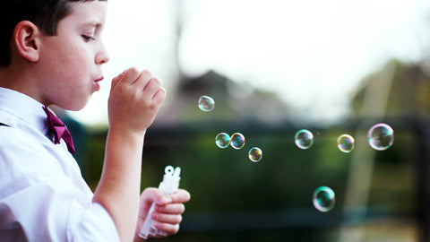 Bubbles, Special Kids, Playing, Fun, Summer, 