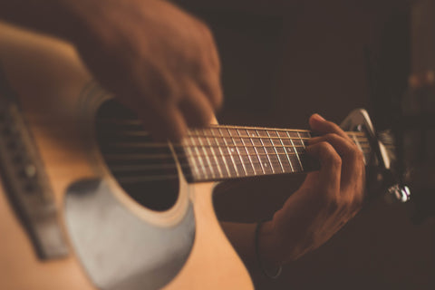 Photo by @jefflssantos Unsplash Guitar. SpecialKids.Company