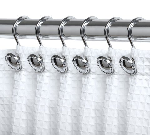 High Quality Shower Curtain Ring Metal Bathroom Pothook Bathroom Clip -  China Curtain Clip, Blinds Fabric