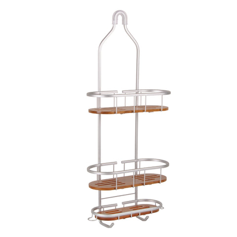 Utopia Alley Aluminum Flat Shelf, Rustproof Corner Shower Caddy