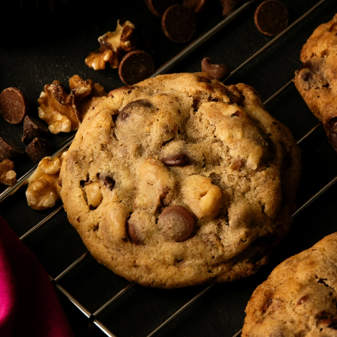 Double Chocolate Chip with Walnuts Cookie