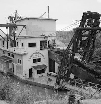 how to set up a gold dredge