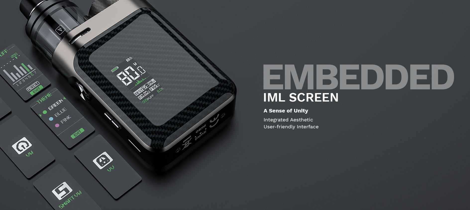 Embedded IML screen