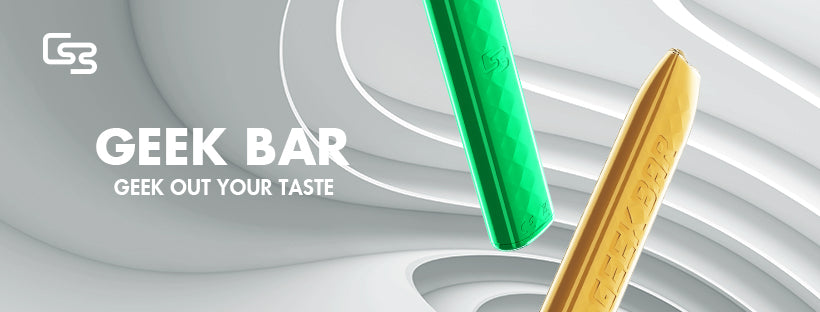 Geekvape Geek Bar Disposable Pod Kit Geekvape Geek Bar Disposable Pod Kit. 575 puffs and 500 mAh battery.