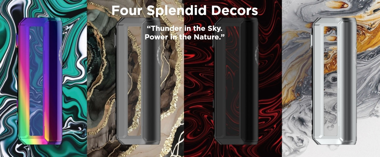 Four splendid styles. Rainbow, gunmetal, black and silver.