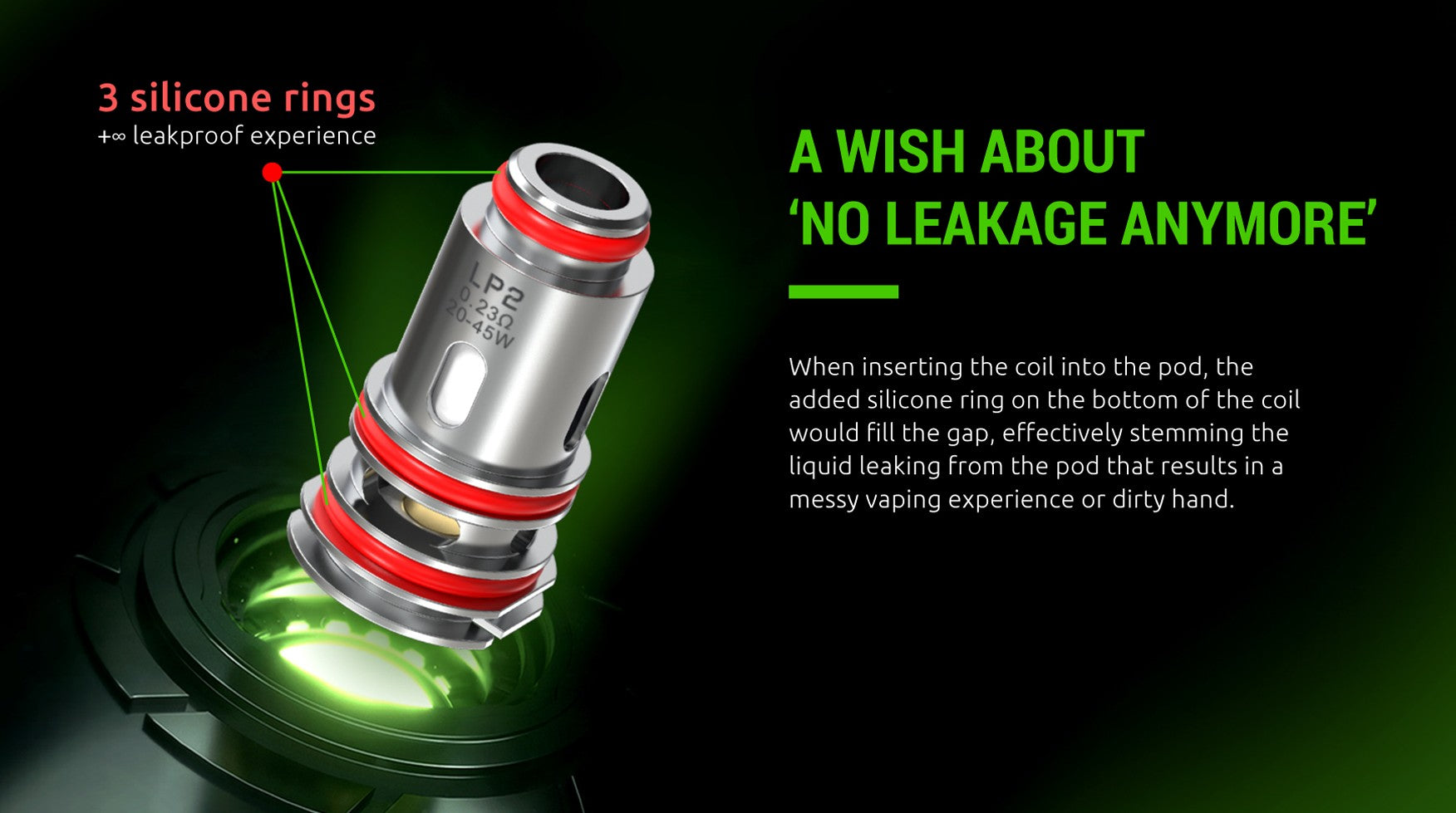 SMOK LP2 Coils with leak proof technology