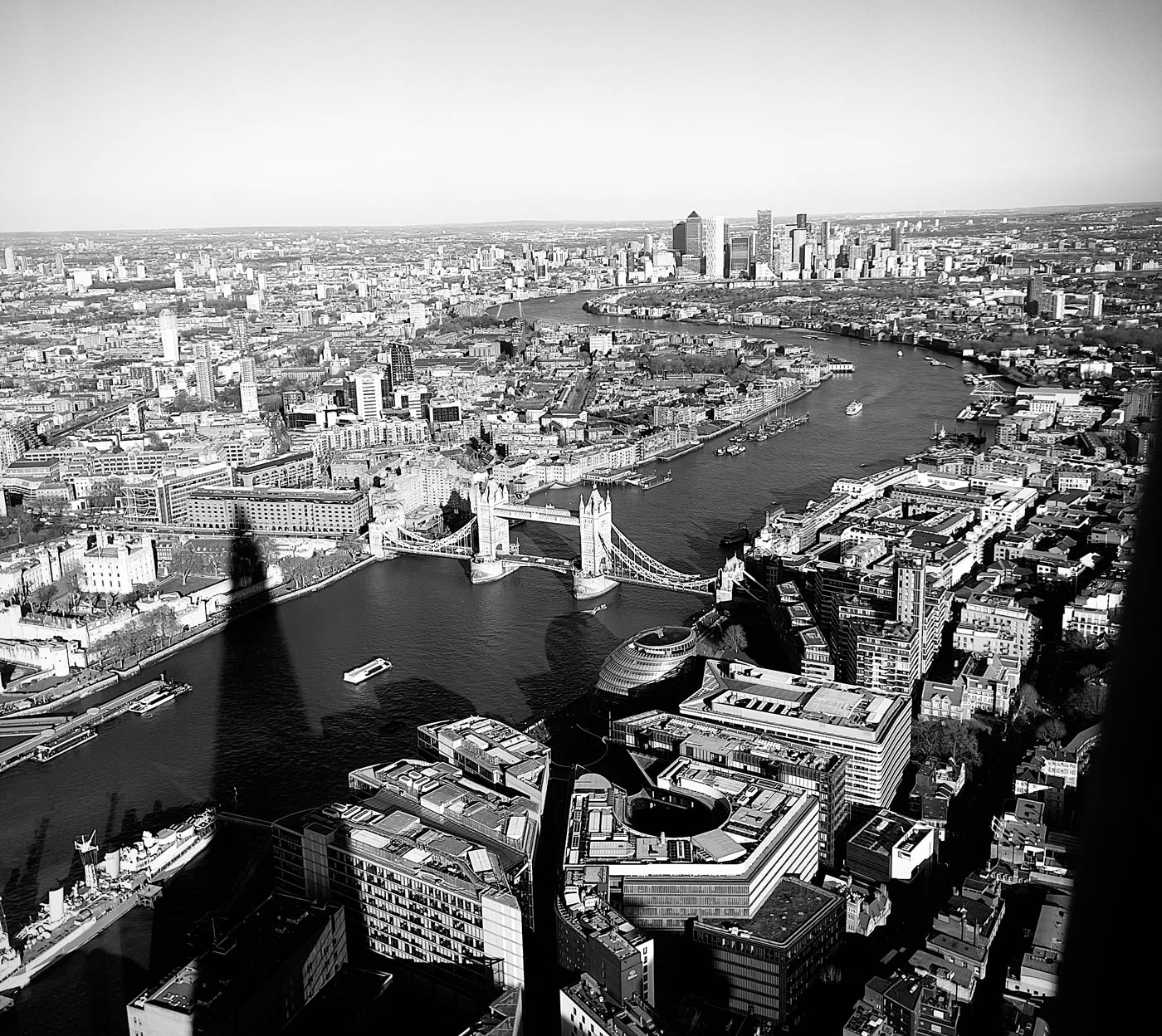 A view from the Shard