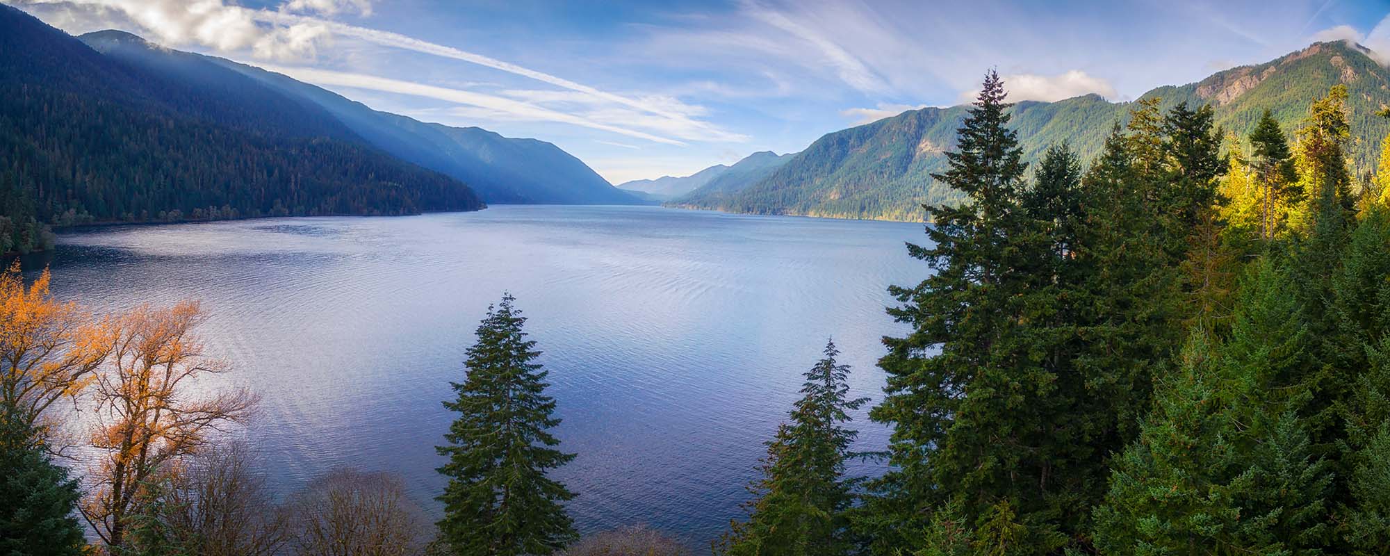 Lake Crescent at Olympic National Park