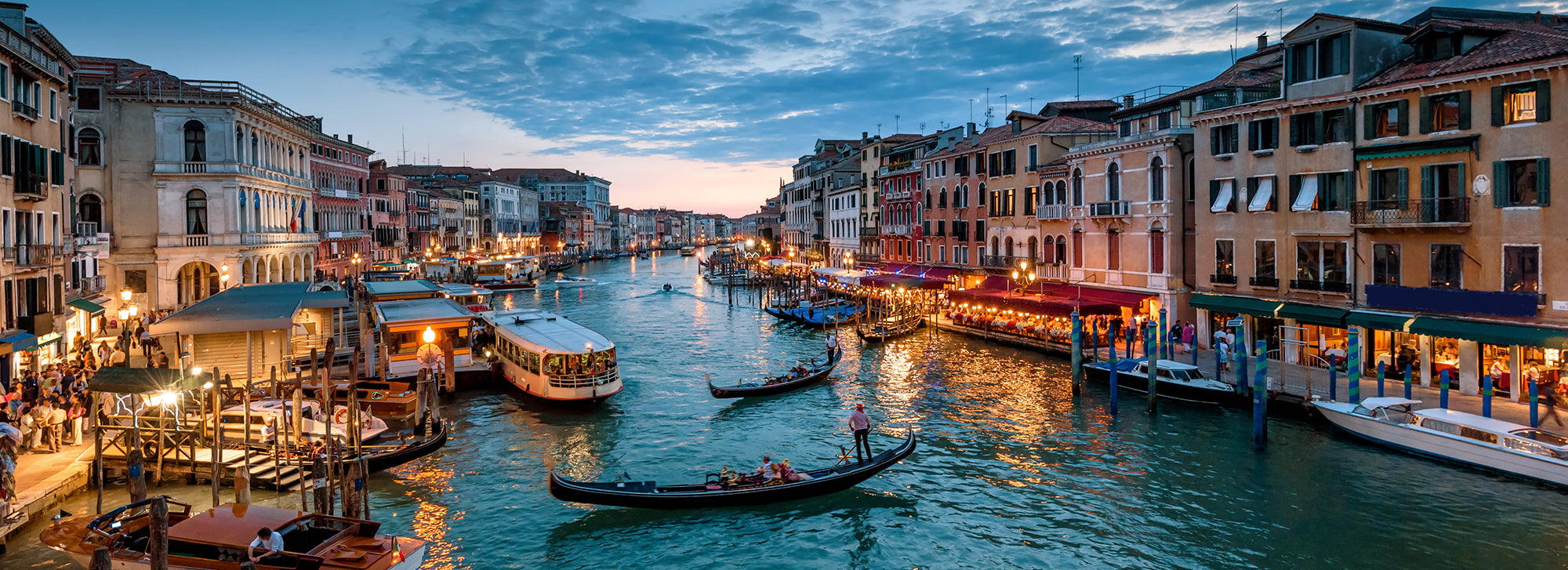 panoramic photo of Venice Italy