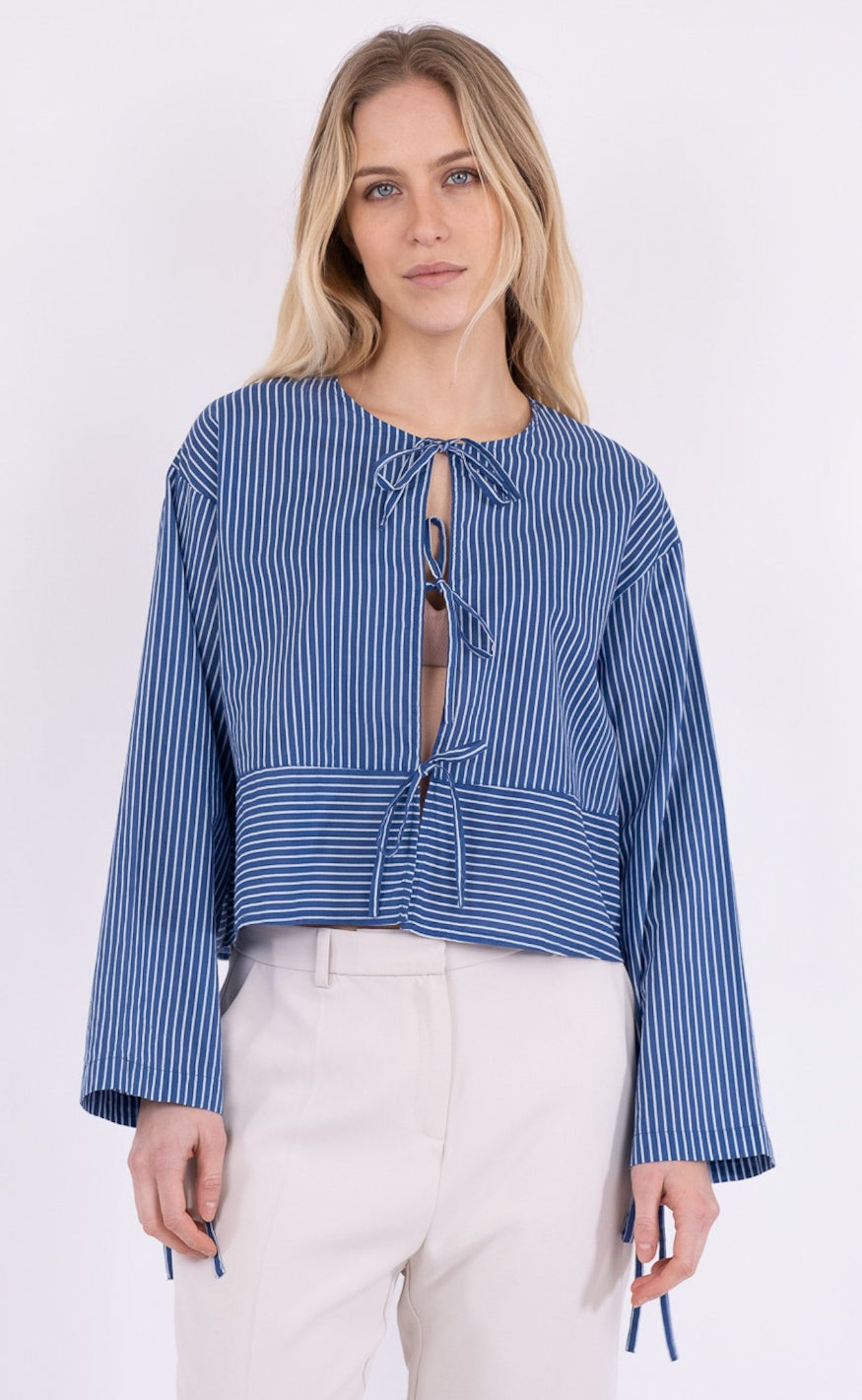 Neo - Wanda Stripe - Blue | Hurtig levering Mulieres.dk