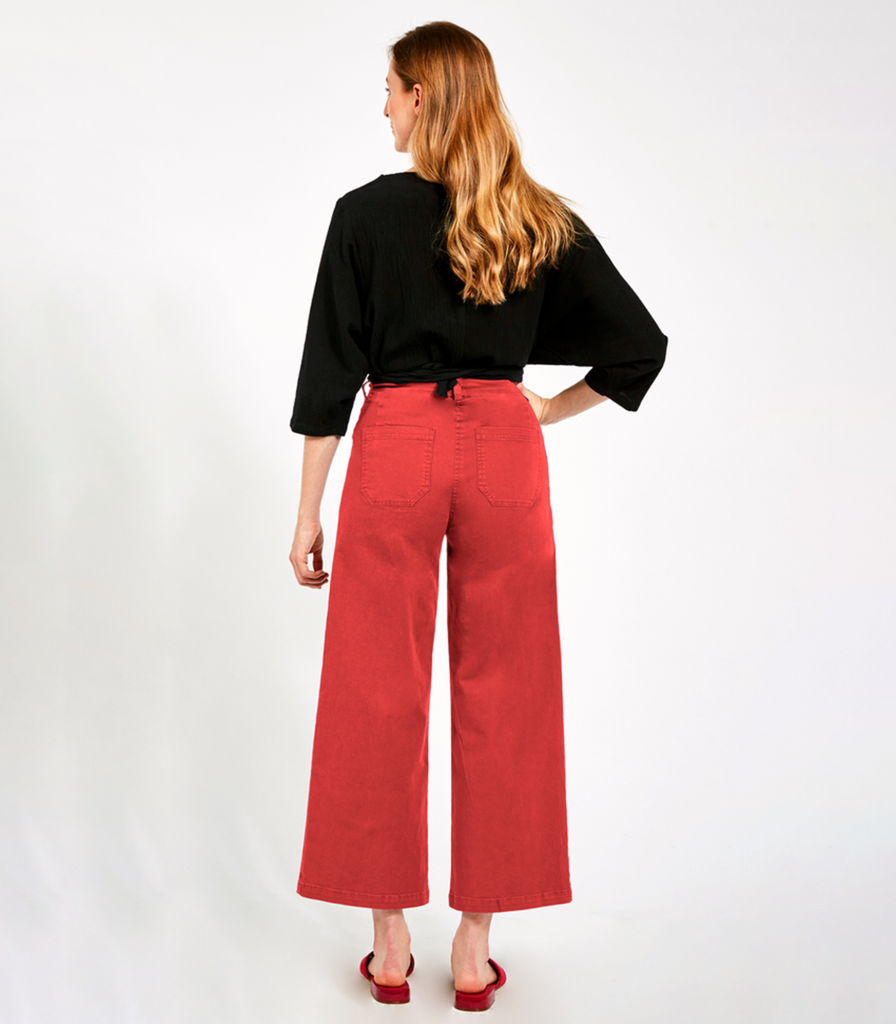 LOUP Simone Jeans - Red | Muse