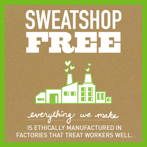 Sweatshop free guarantee