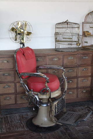 antique reclining chair ski country