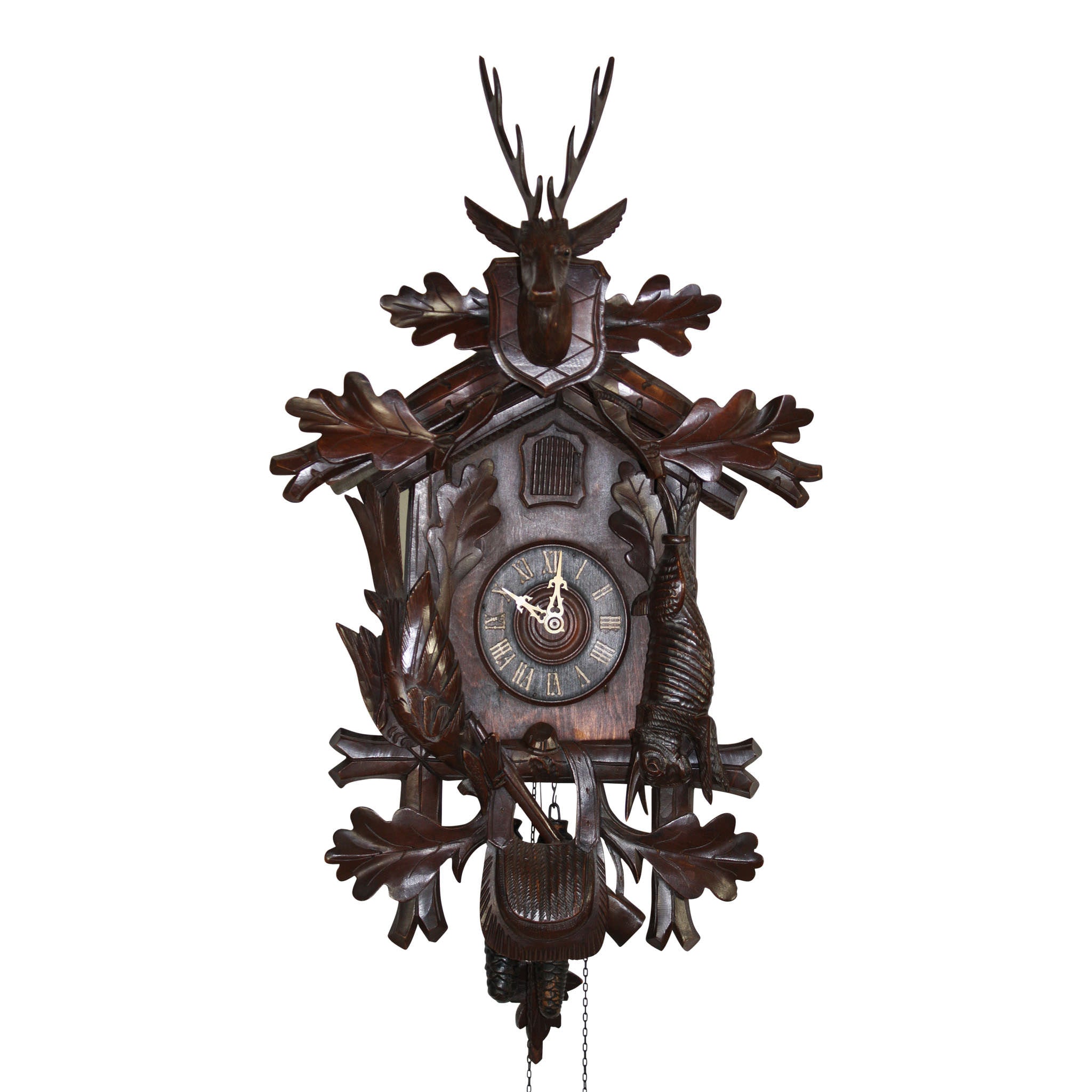 Hunt Cuckoo Clock - Ski Country Antiques & Home