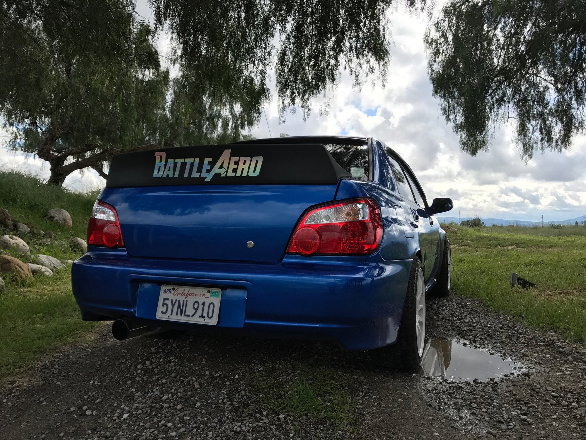 0207 Subaru Impreza WRX / STI Sedan Duckbill Spoiler (GD