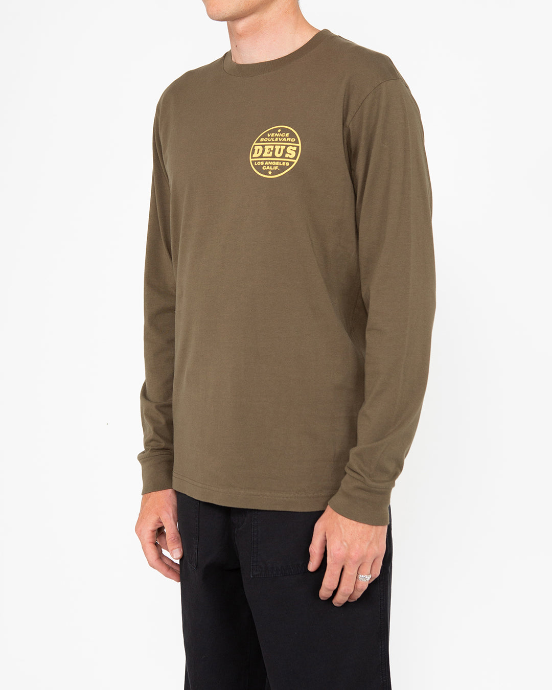 Certified Long Sleeve Tee - Dark Olive