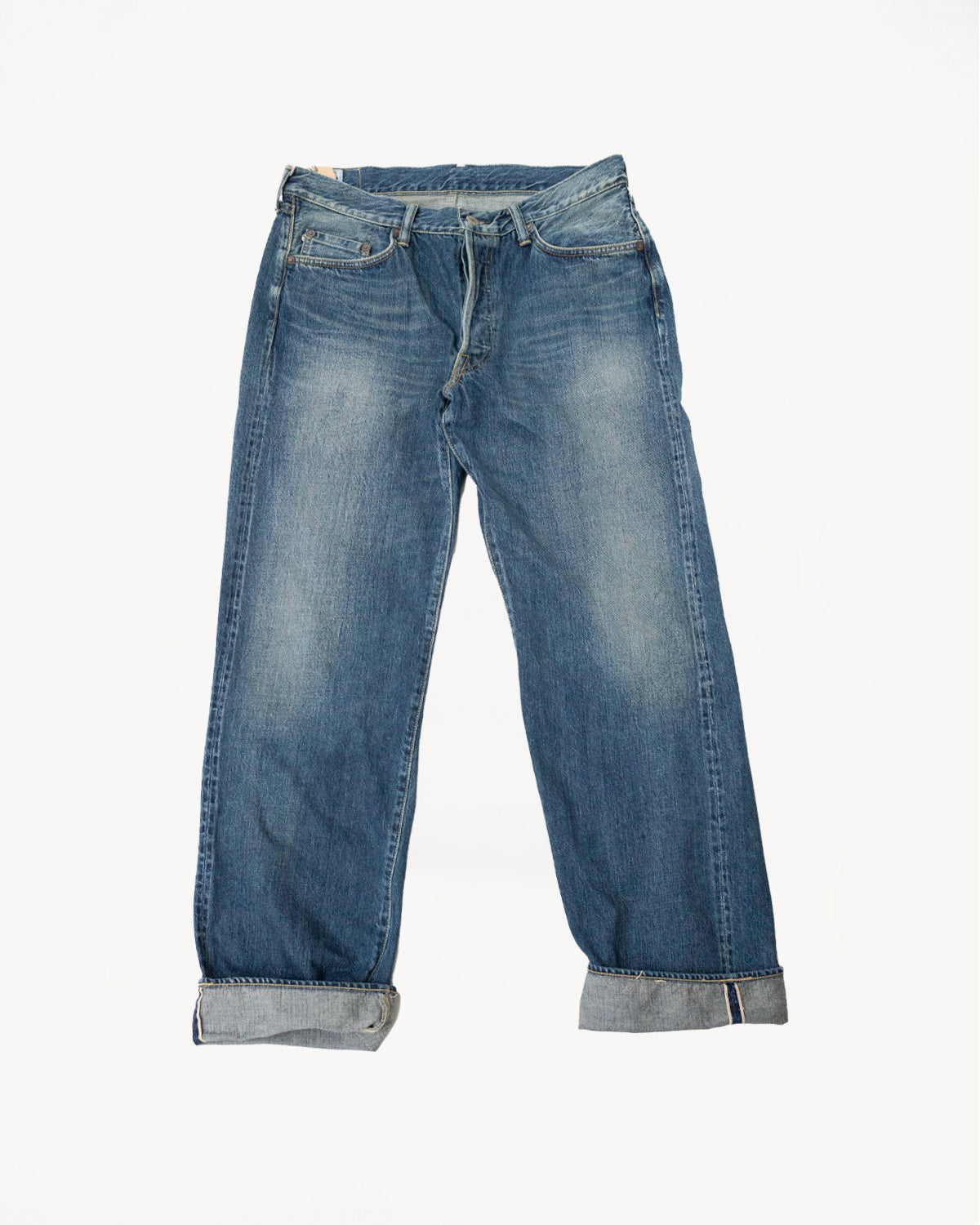 SD-DO1S - 15oz The Origin Selvedge Jeans Regular Straight - Natural