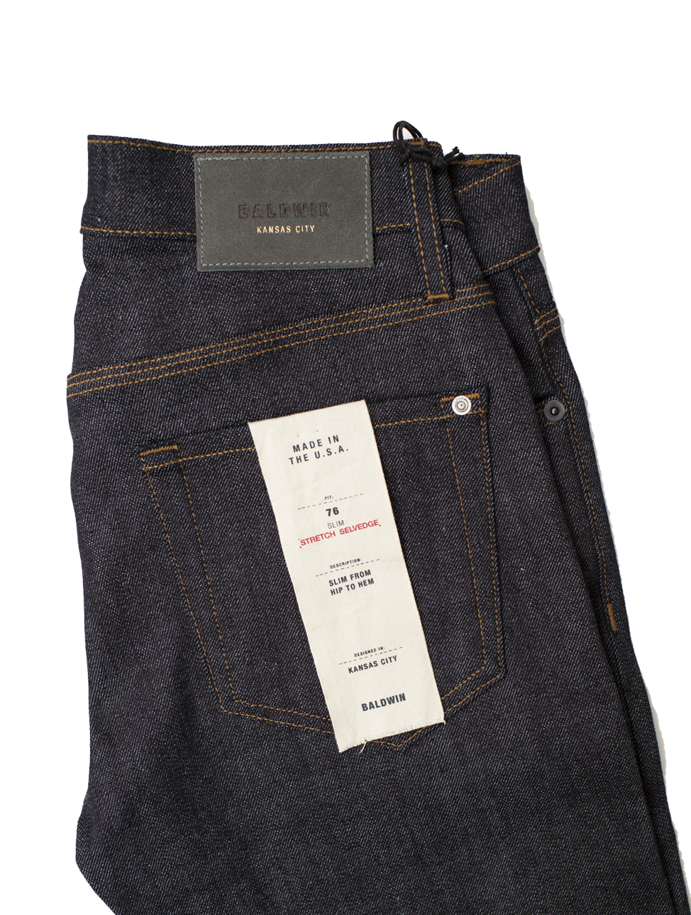 baldwin selvedge denim