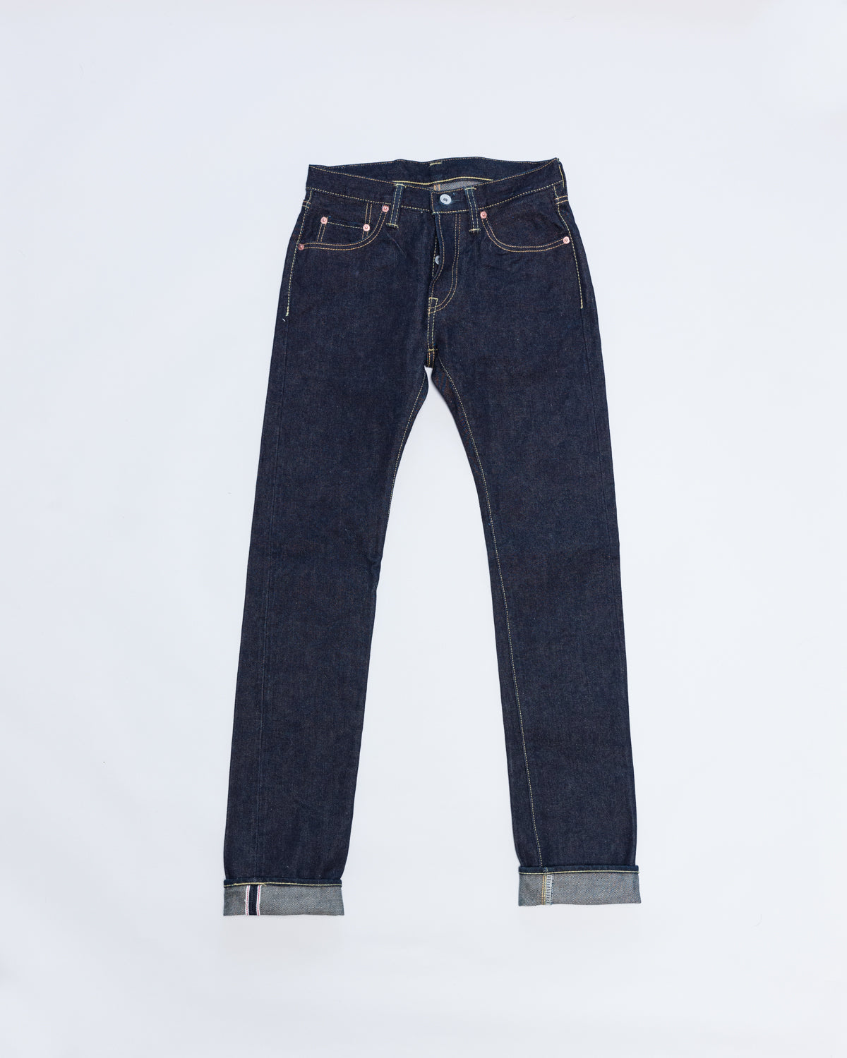 IH-666S-19L - 19oz Left Hand Twill Selvedge Denim Slim Straight