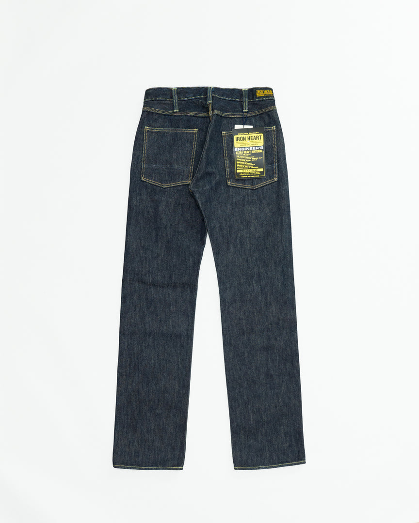 IH-822-IND - 21oz Selvedge Denim Double Knee Engineer Pants