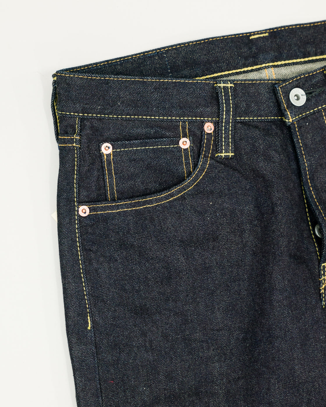 IH-777S-142 - 14oz Selvedge Denim Slim Tapered Jeans - Indigo | James Dant