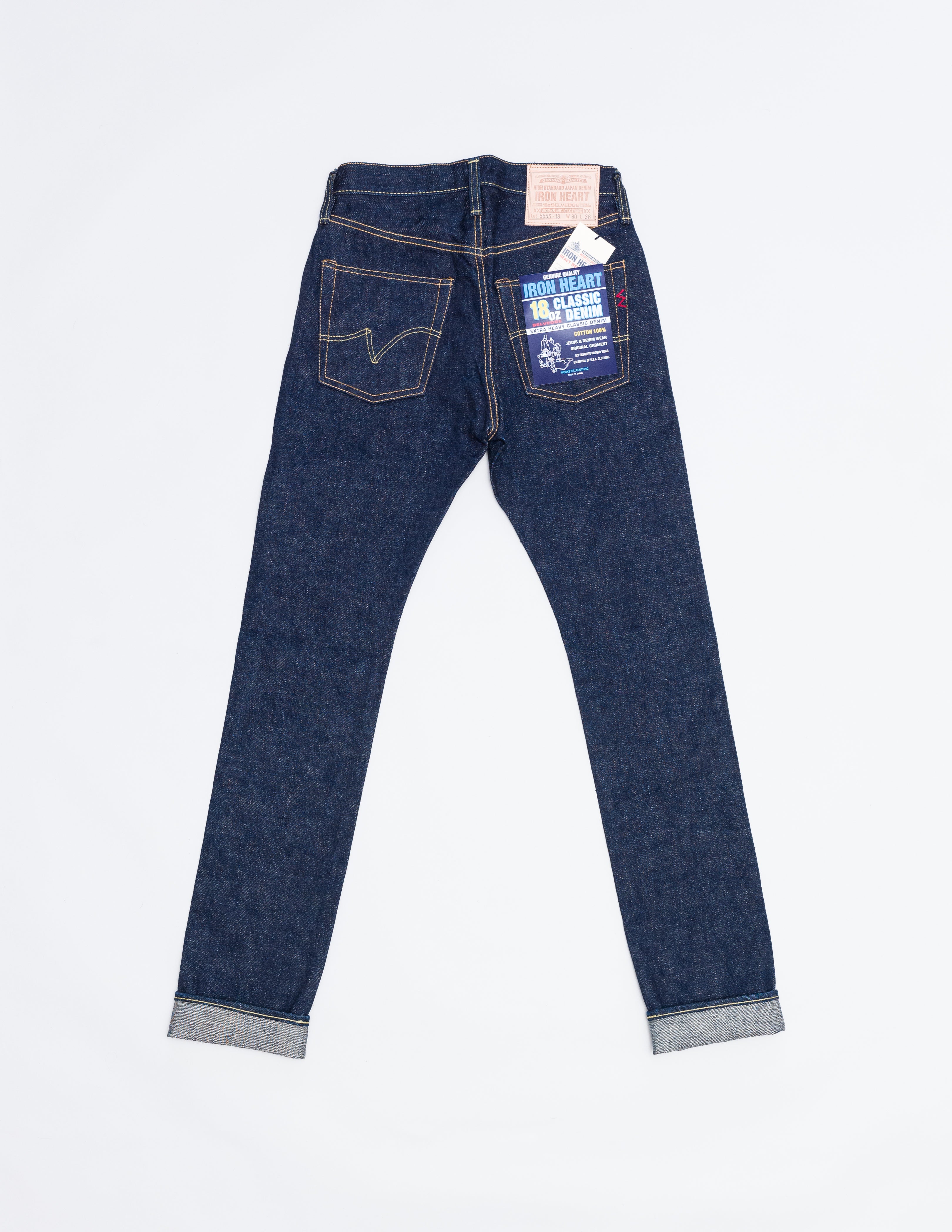 Classic jeans w. elastic waistband back 18-32