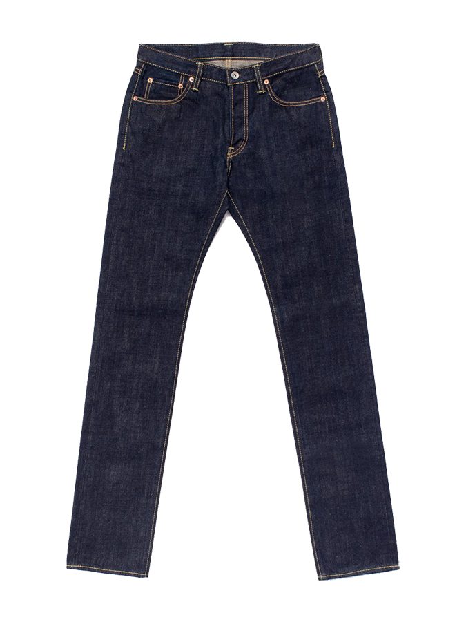 IH-526J-SL - 17oz Natural Selvedge Denim Fleece Lined Modified