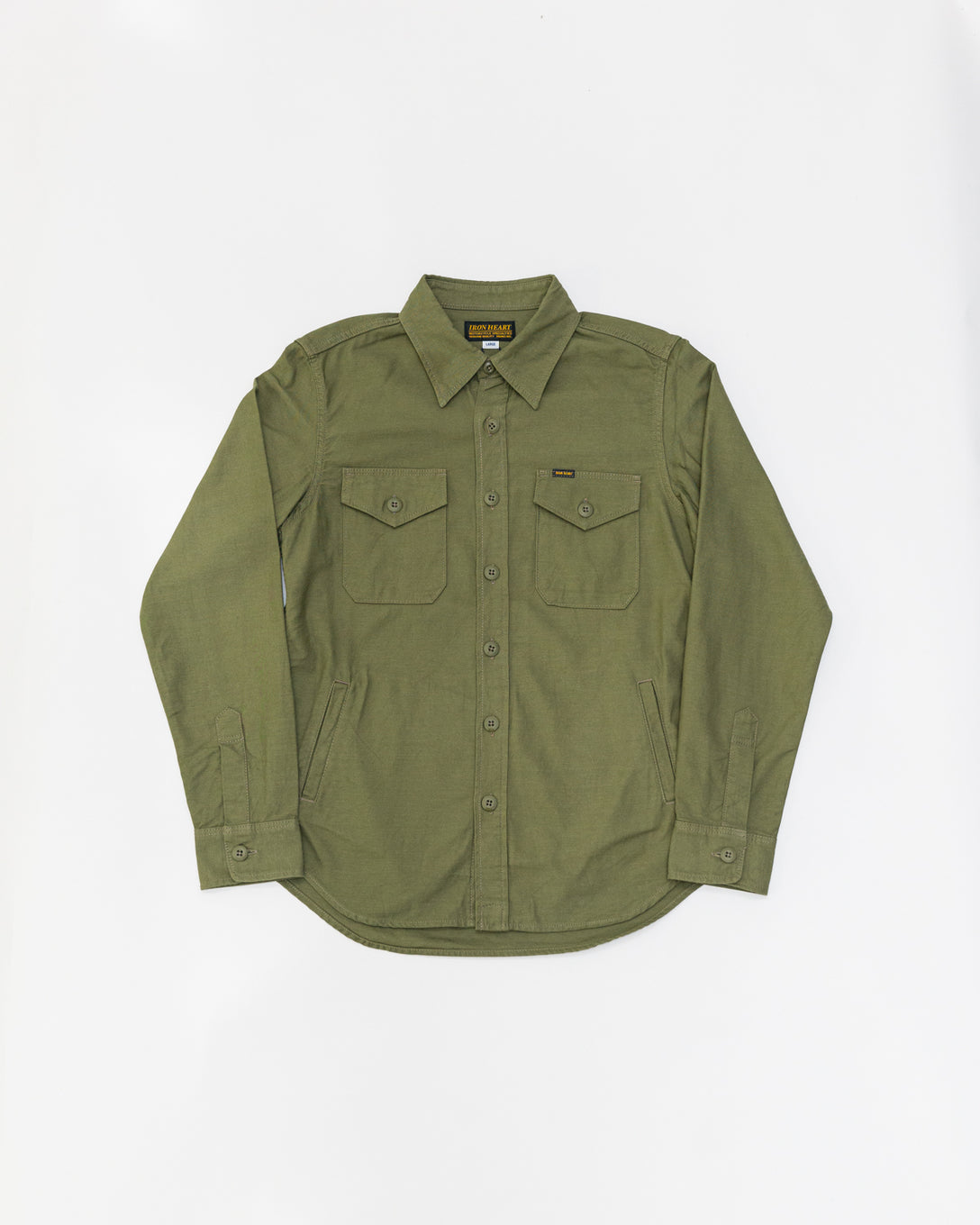 に値下げ！ RHC RonHerman military Back satin shirt