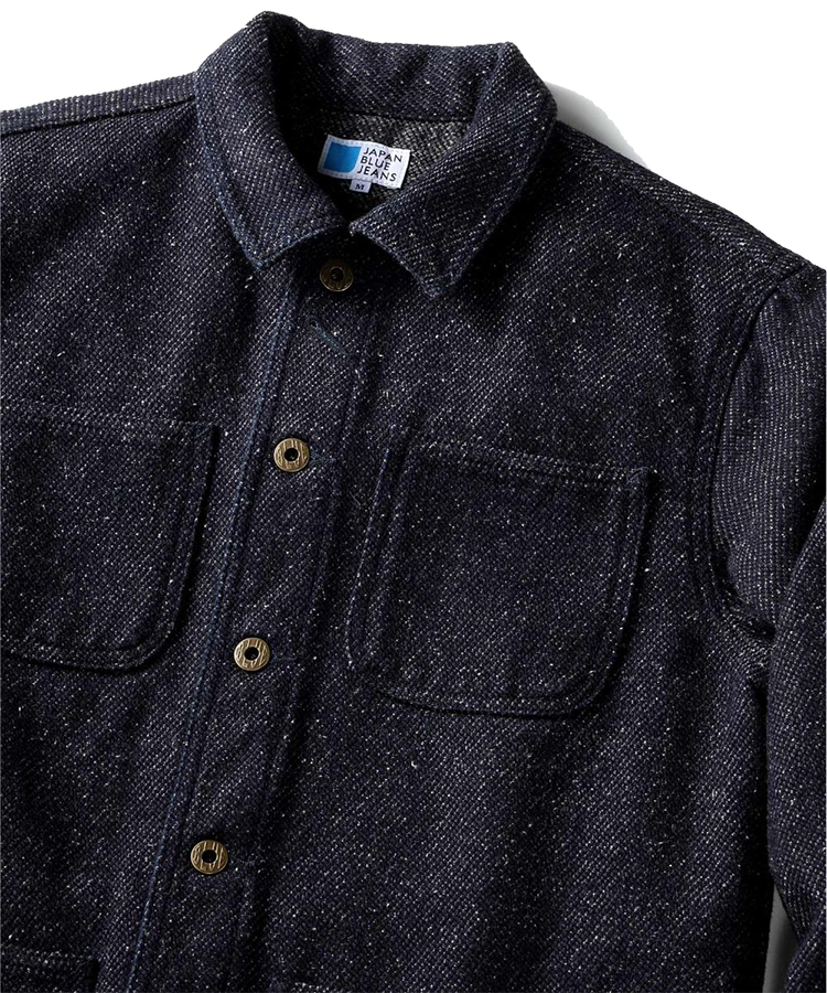 JARDINIERE DENIM TWEED SMOCK LS サイズ2シャツ - SBINTERNATIONAL