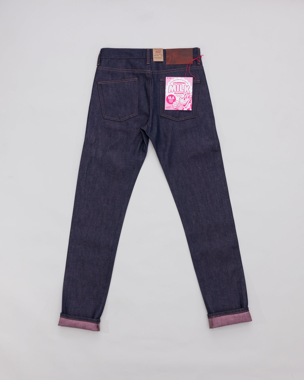 12.5oz - Strawberry Milk Selvedge - Super Guy