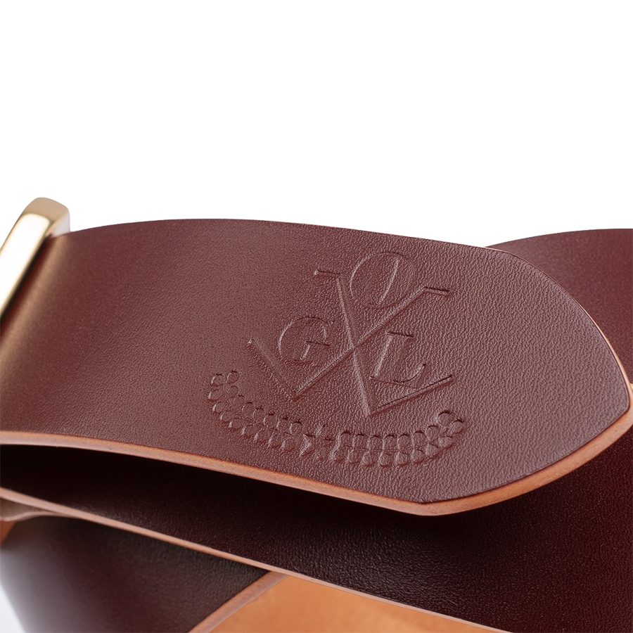 Obbi Good Label - OGL Single Prong Copper Garrison Buckle Leather Belt –  Bad Weather Cafe