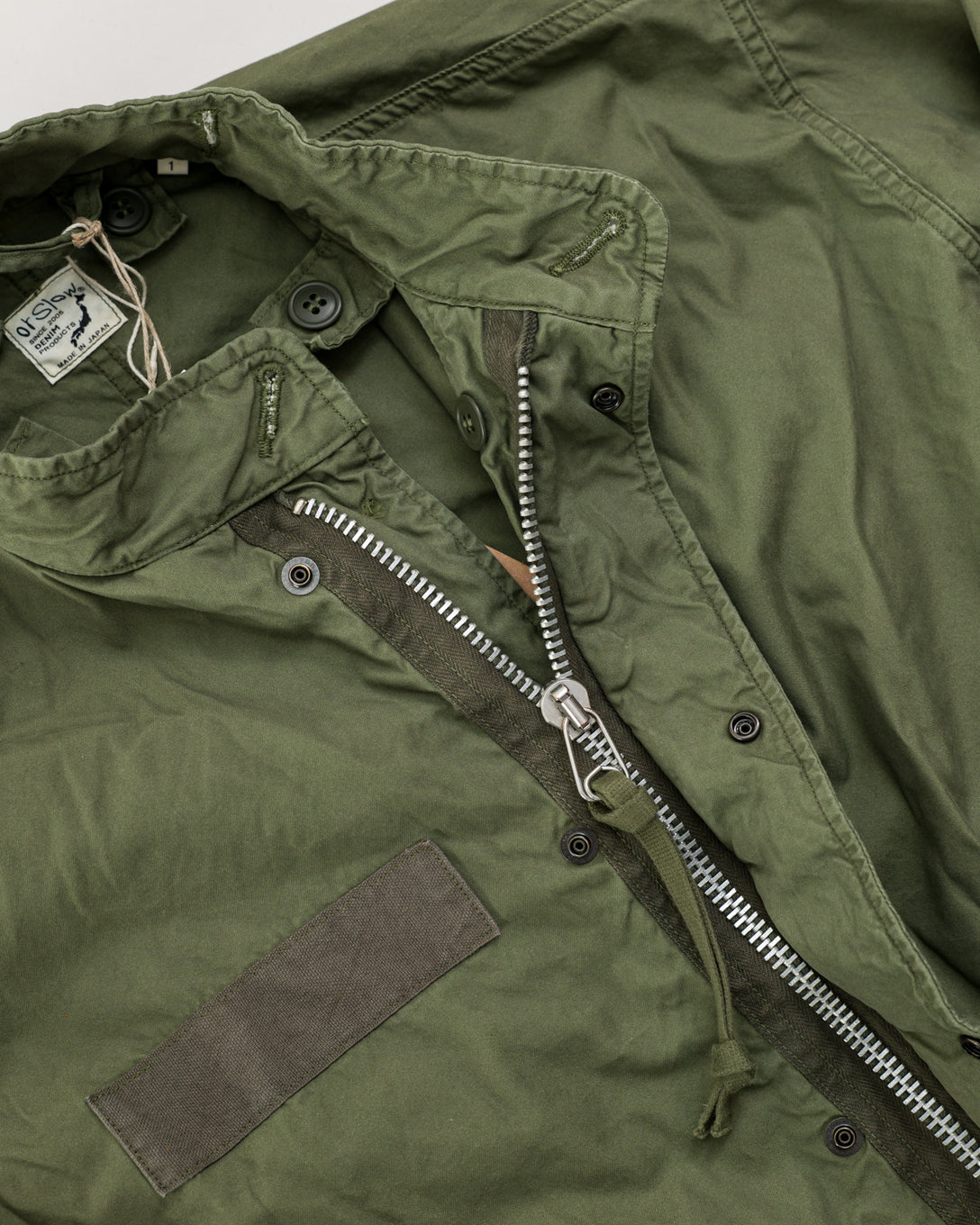 オンラインストア売 新品未使用 orslow M-65 FISH TAIL COAT