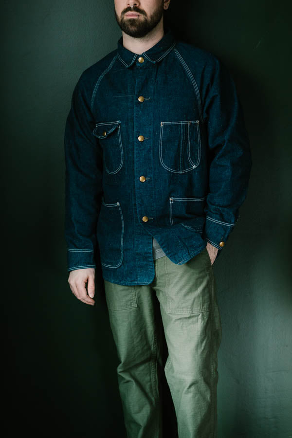 1950's Denim Coverall Jacket - One Wash | James Dant