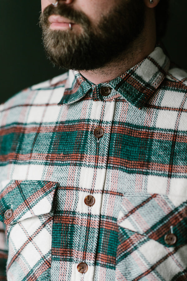 Saint Patrick Field Flannel - Snow