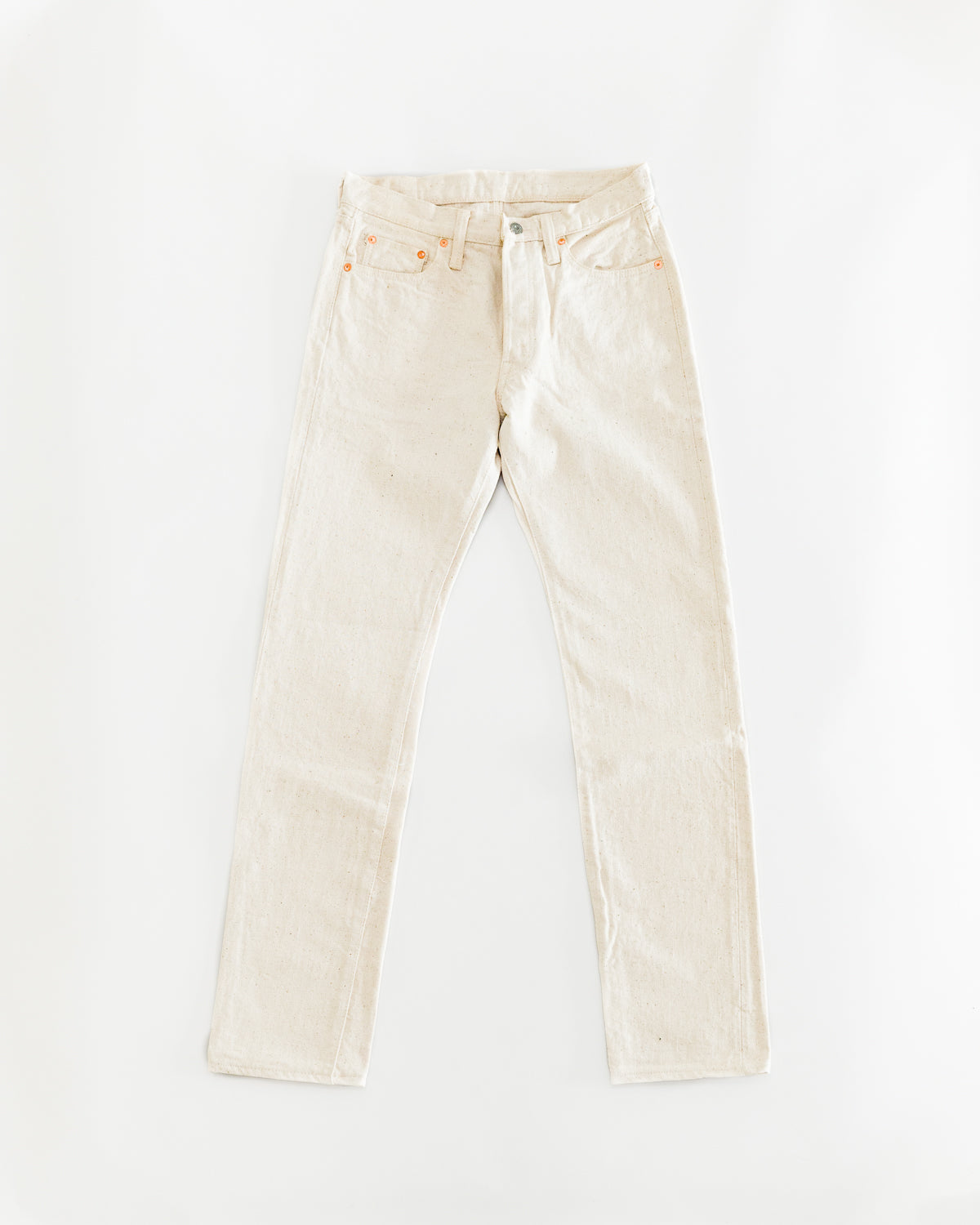 B-001 - 12oz Ecru Selvedge - Slim | James Dant