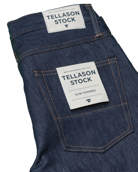 tellason stock slim tapered