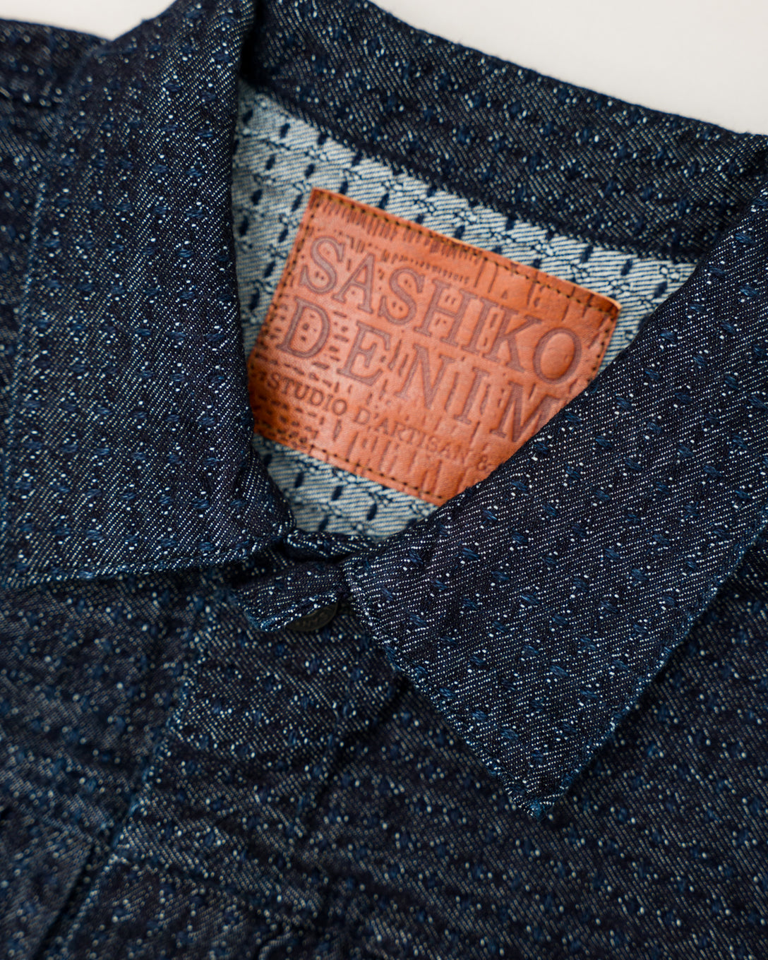 とっておきし福袋 SASHIKO KOZABURO INDIGO JACKET TRUCKER Gジャン ...