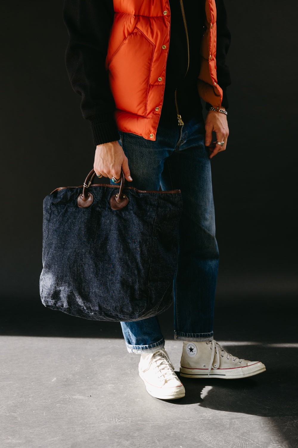 Lot 5230 - Denim Tote Bag - Indigo | James Dant