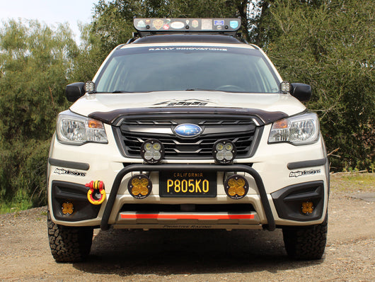 subaru forester rally light bar