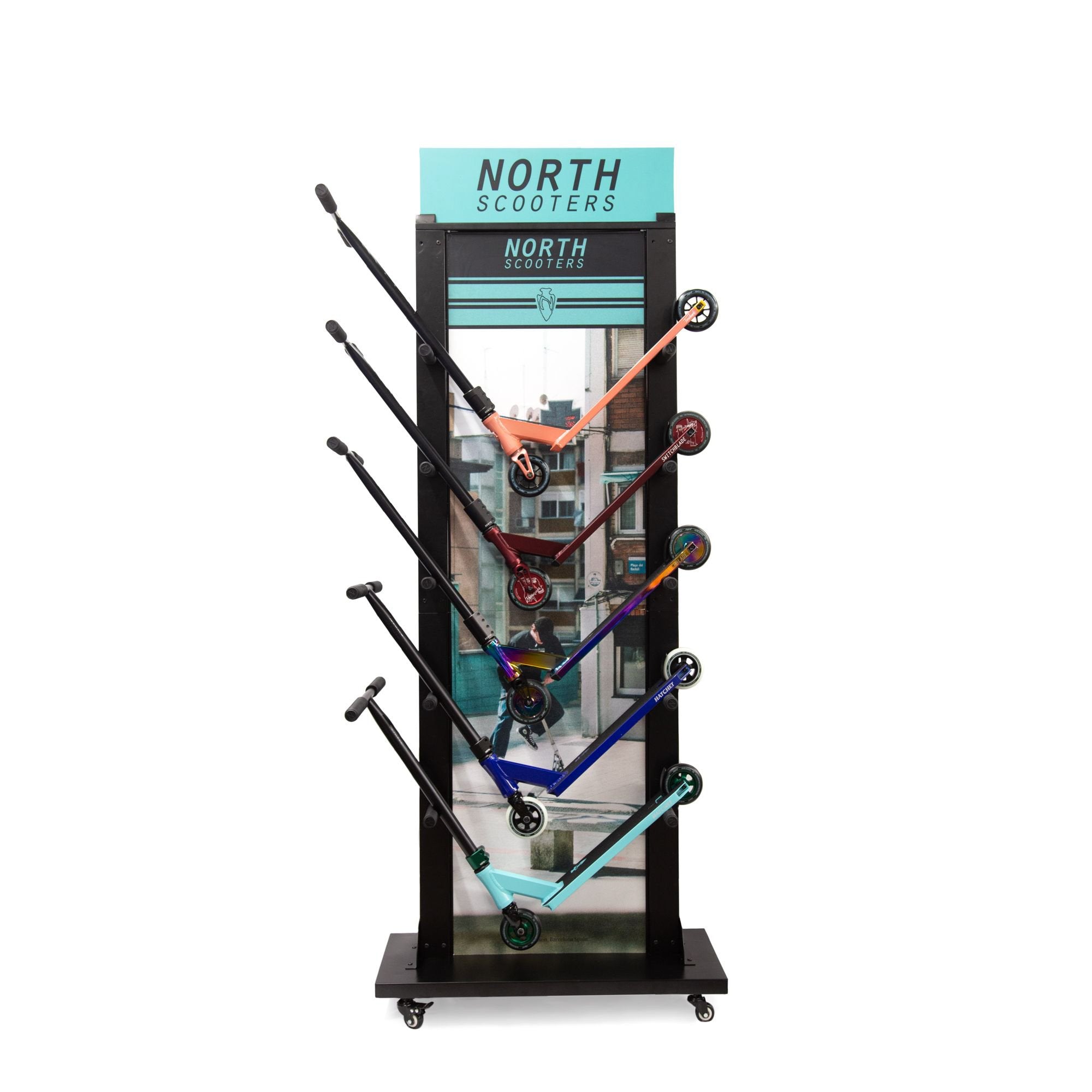 North Scooters Scooter Display