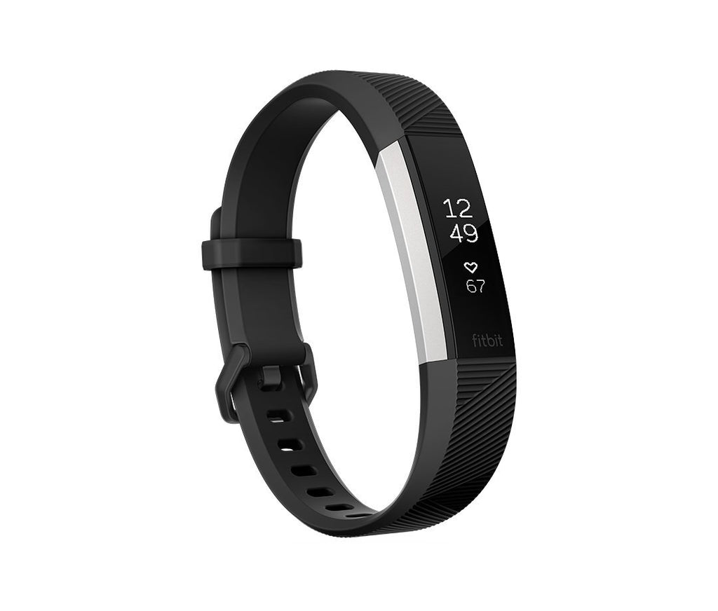 FITBIT ALTA HR BLACK SILVER - LARGE 